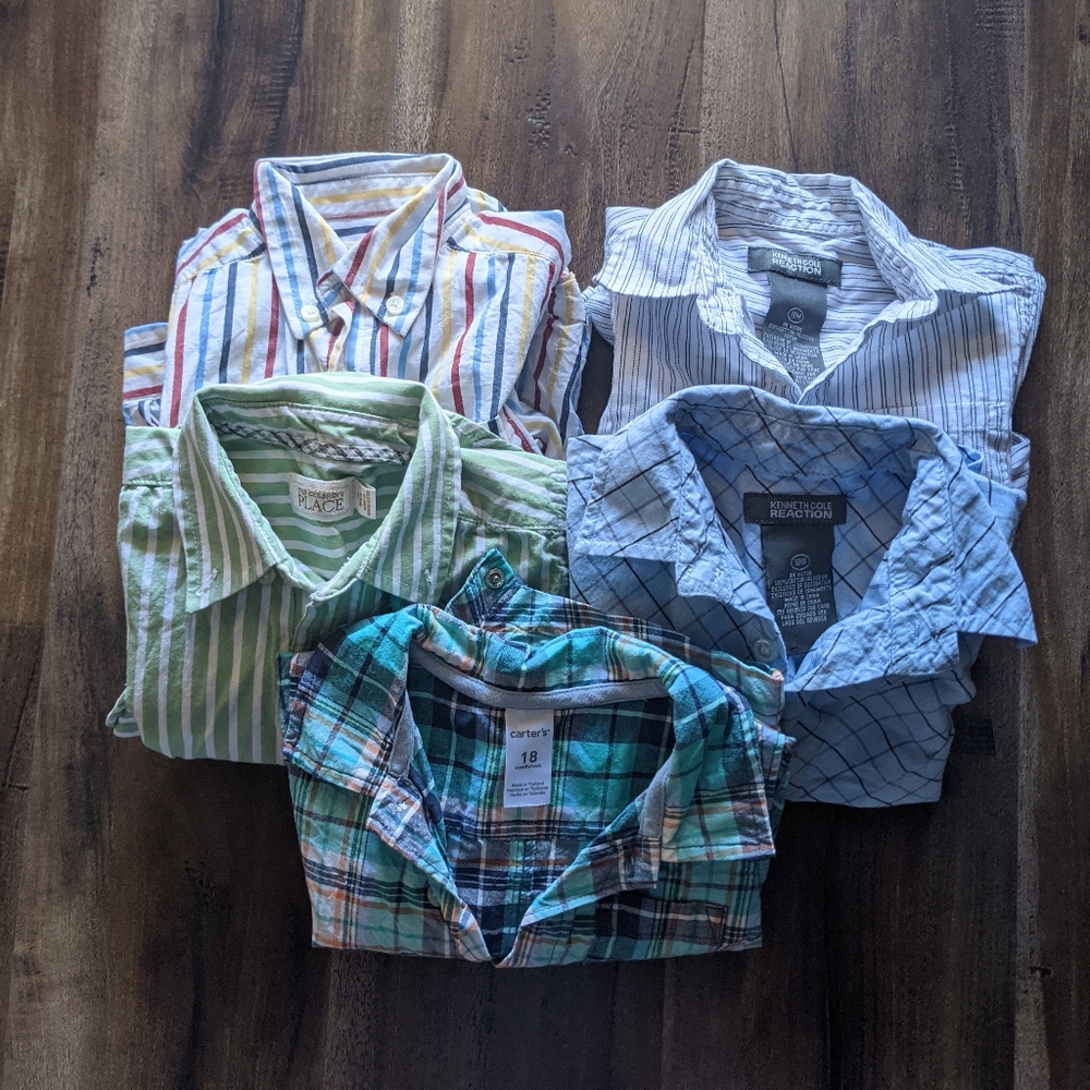 Boys 5 Piece Clothing Bundle Size 18 Months